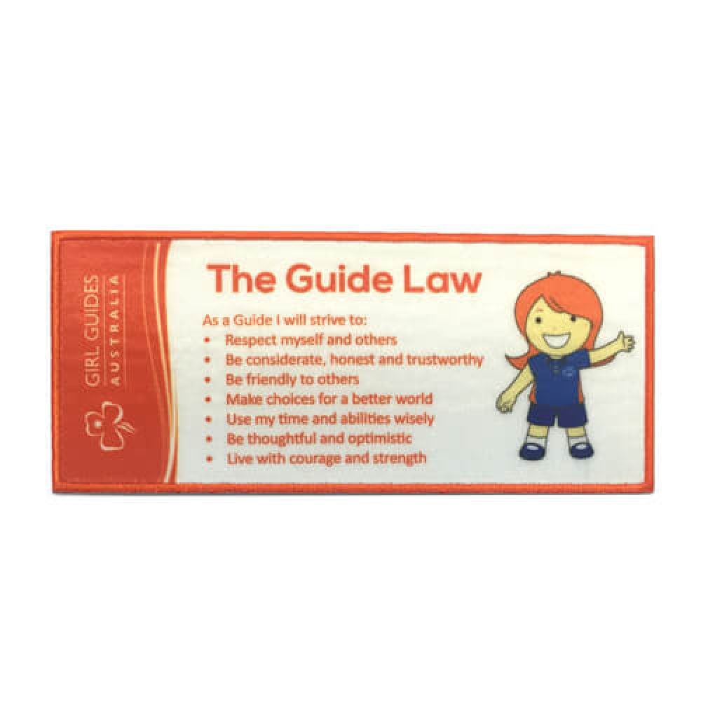 Guide Law Cloth Bookmark