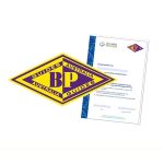 Girl Guides BP Badge and Certificate