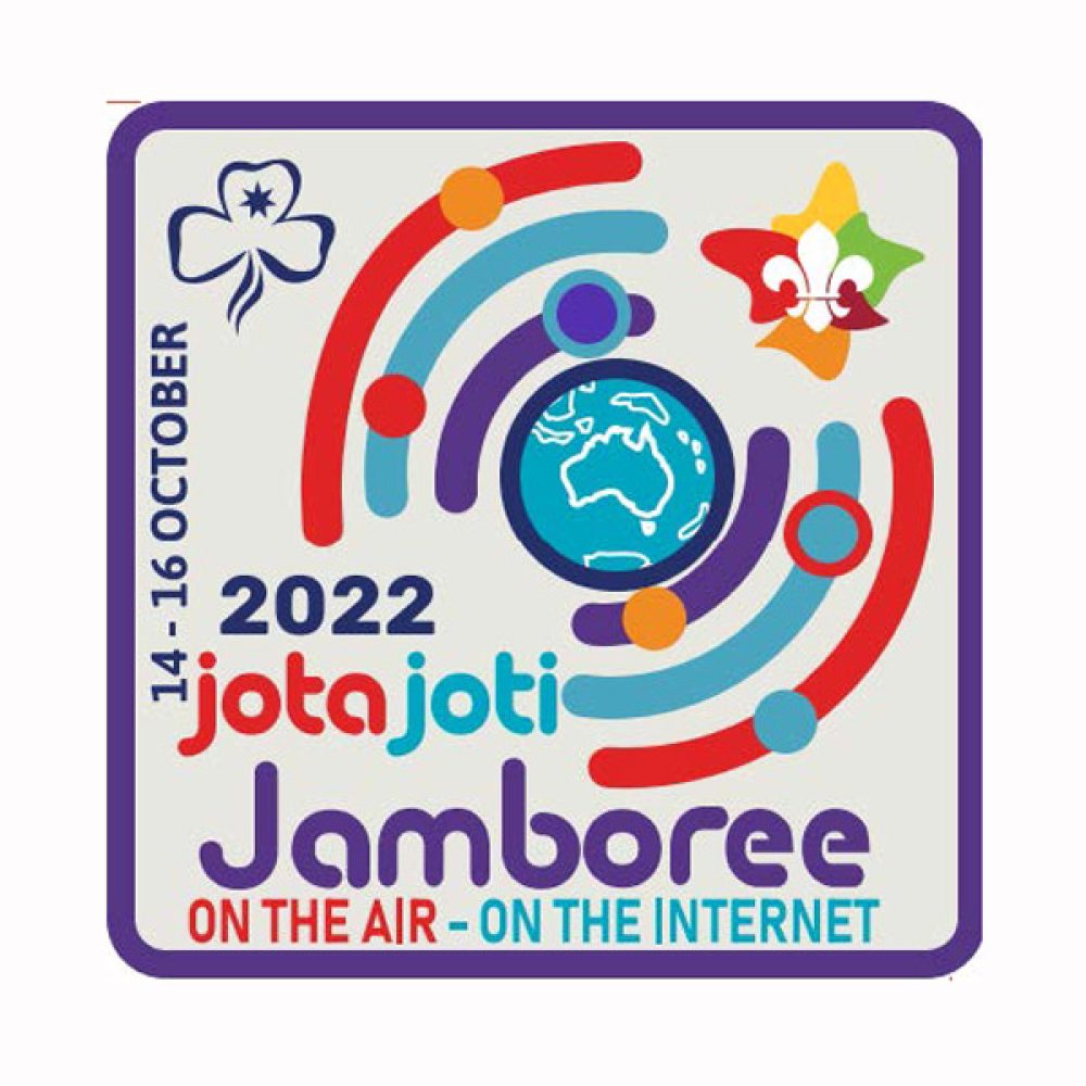 Girl Guides Jota Joti Cloth Badge 2022