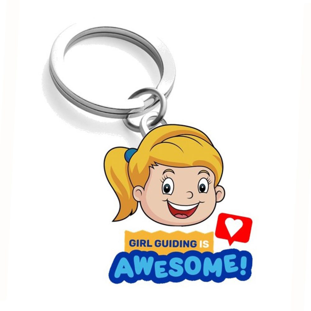 Girl Guides Gabi Guide Keyring