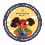 Girl Guides World Thinking Day Cloth Badge