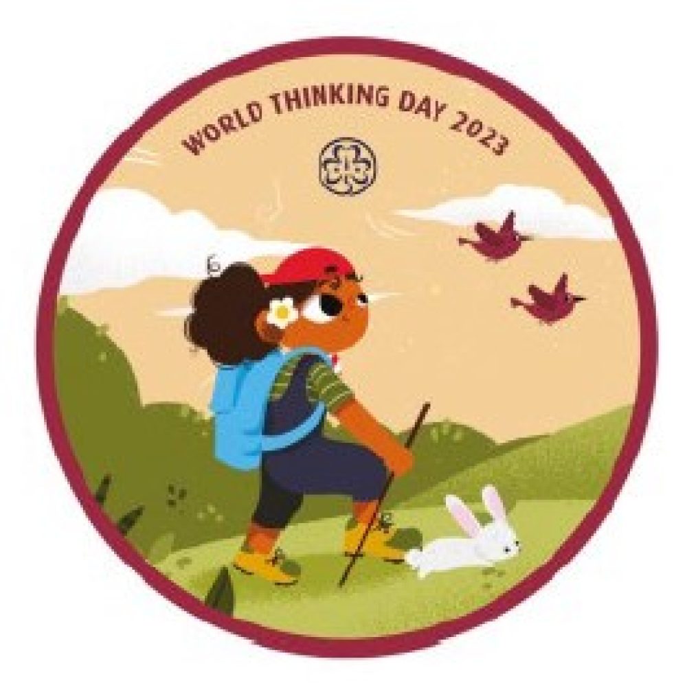 Thinking Day 2023 Metal Badge - Girl Guides Sa Online Store